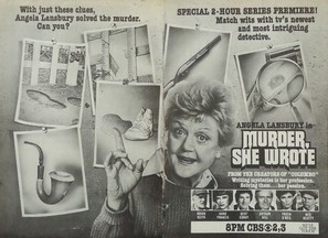 Murder, She Wrote Poster with Hanger