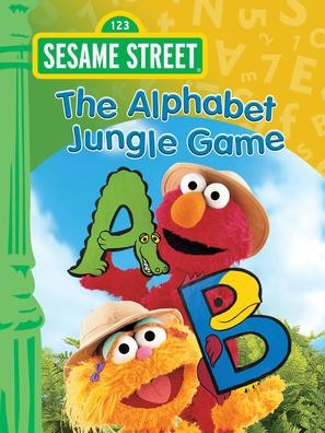 Sesame Street: The Alphabet Jungle Game Metal Framed Poster