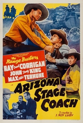 Arizona Stage Coach Metal Framed Poster