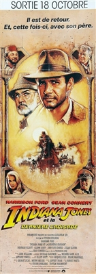 Indiana Jones and the Last Crusade Metal Framed Poster