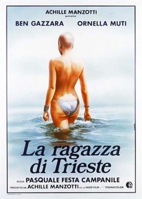 La ragazza di Trieste Metal Framed Poster