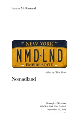 Nomadland Wooden Framed Poster