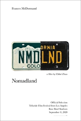 Nomadland Metal Framed Poster