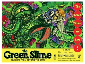 The Green Slime Poster with Hanger