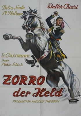 Il sogno di Zorro Wooden Framed Poster