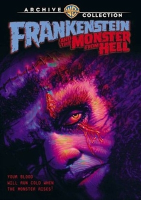 Frankenstein and the Monster from Hell Canvas Poster