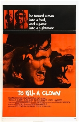 To Kill a Clown Metal Framed Poster