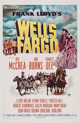 Wells Fargo Wooden Framed Poster