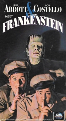 Bud Abbott Lou Costello Meet Frankenstein Metal Framed Poster