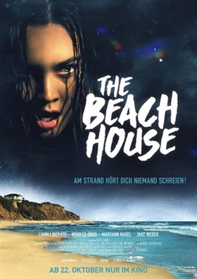 The Beach House Wooden Framed Poster