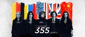 The 355 poster