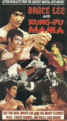 Bruce Lee and Kung Fu Mania Metal Framed Poster