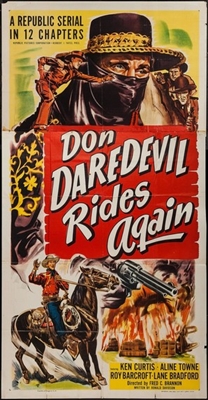 Don Daredevil Rides Again Poster with Hanger