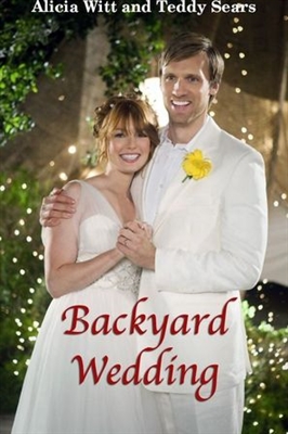 Backyard Wedding Poster with Hanger