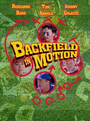 Backfield in Motion Wooden Framed Poster