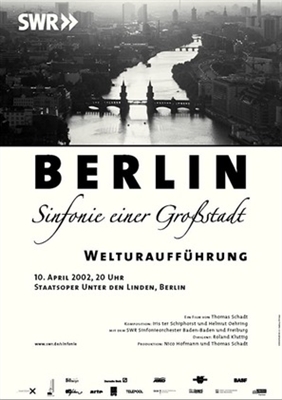 Berlin - Sinfonie einer Großstadt Metal Framed Poster