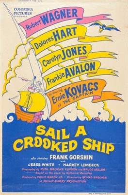 Sail a Crooked Ship Metal Framed Poster