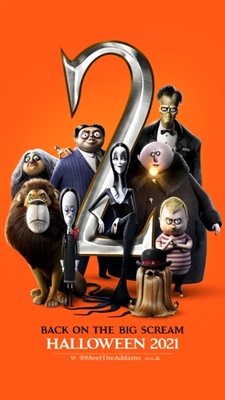 The Addams Family 2 Canvas Poster
