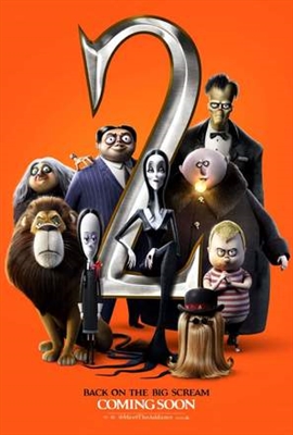 The Addams Family 2 Poster with Hanger