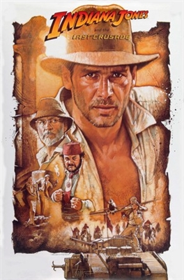 Indiana Jones and the Last Crusade Metal Framed Poster