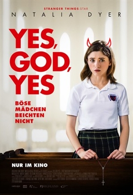 Yes, God, Yes Poster with Hanger