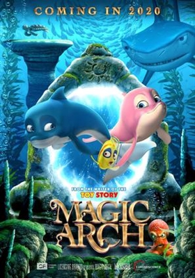Magic Arch 3D Canvas Poster