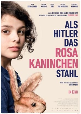 Als Hitler das rosa Kaninchen stahl Wooden Framed Poster