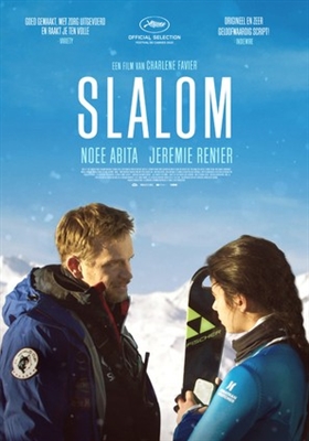 Slalom Metal Framed Poster