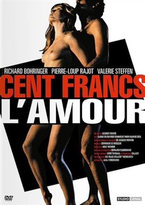 Cent francs l'amour Metal Framed Poster