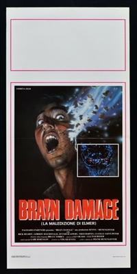 Brain Damage Metal Framed Poster