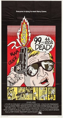 99 and 44/100% Dead Wooden Framed Poster