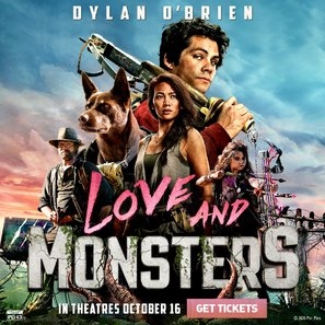 Love And Monsters Wooden Framed Poster