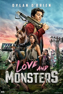 Love And Monsters Poster with Hanger