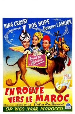Road to Morocco poster
