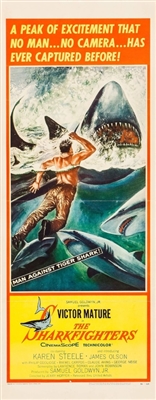 The Sharkfighters Canvas Poster
