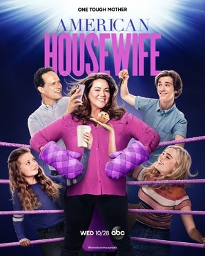 American Housewife Poster with Hanger