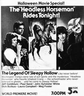 The Legend of Sleepy Hollow Wooden Framed Poster