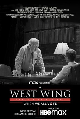A West Wing Special to Benefit When We All Vote Metal Framed Poster