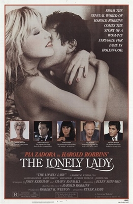 The Lonely Lady Metal Framed Poster