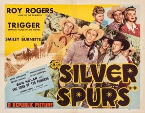 Silver Spurs Wooden Framed Poster
