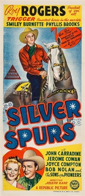 Silver Spurs Poster with Hanger