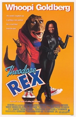 Theodore Rex Poster with Hanger