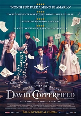 The Personal History of David Copperfield Wooden Framed Poster