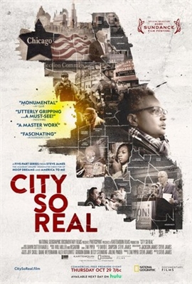 City So Real Poster with Hanger