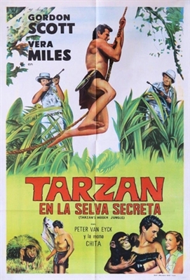 Tarzan's Hidden Jungl... Canvas Poster
