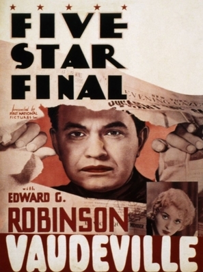 Five Star Final Wooden Framed Poster