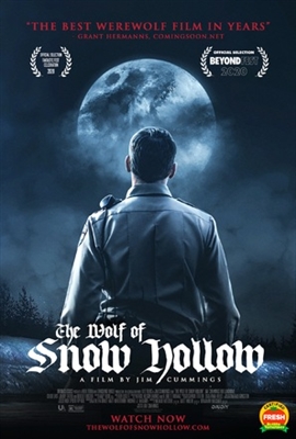 The Wolf of Snow Hollow Wooden Framed Poster