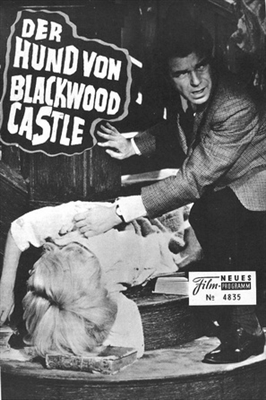 Der Hund von Blackwood Castle Metal Framed Poster