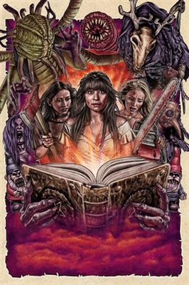 Book of Monsters Wooden Framed Poster