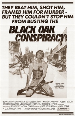 Black Oak Conspiracy Wooden Framed Poster